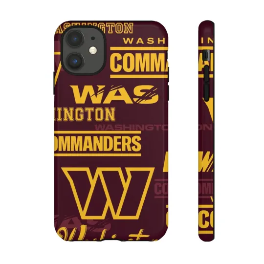 Discover Washington Football Team Commanders iPhone Case
