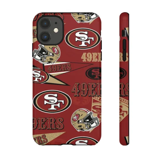 Discover San Francisco 49ers iPhone, Samsung Galaxy, and Google Pixel Phone Cases