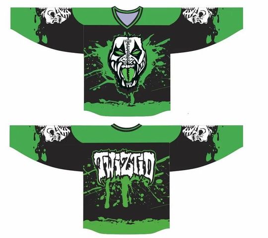 Discover Twiztid Split Face Men's Hockey Jersey