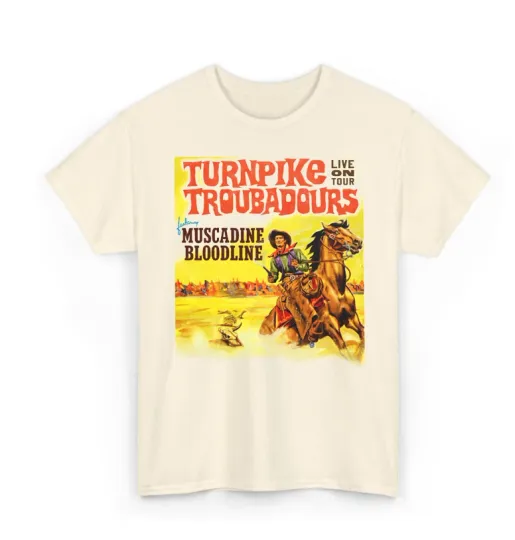 Discover Turnpike Troubadours 2026 Tour Natural Unisex T-Shirt S-5XL MC1618