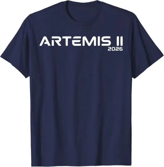 Discover Artemis II Launch Back to the Moon 2026 Unisex T-Shirt