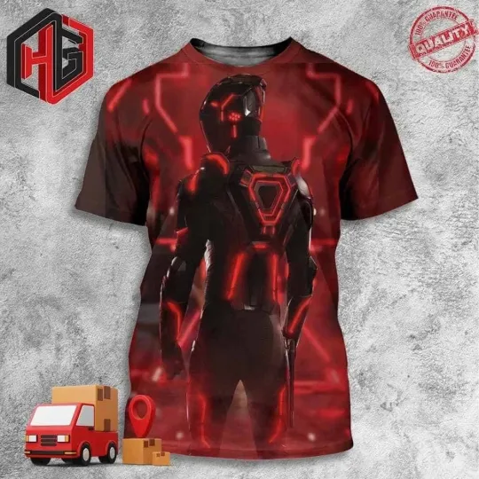 Discover Tron Ares By Walt Disney Pictures And Distributed 3D T-Shirt