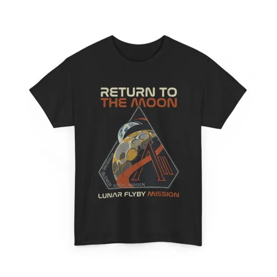Discover Artemis II Return to The Moon Mission Patch 2026 Shirt