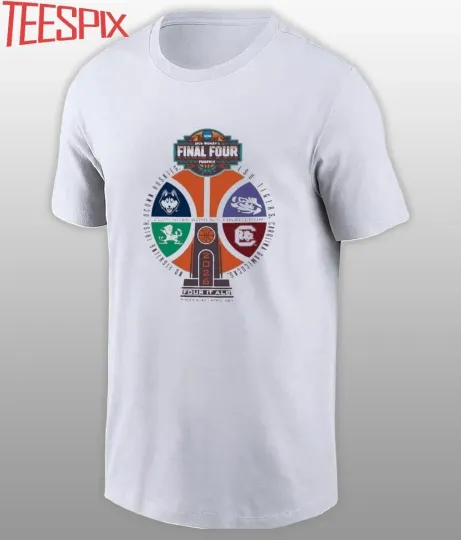 Discover Uconn, Ucla, South Carolina And LSU 2026 NCAA Women’s Final Four-Shirt