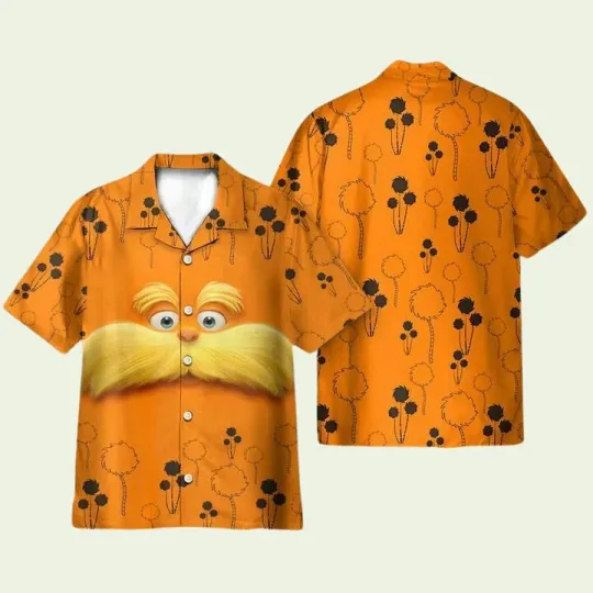 Discover The Lorax Movie Cosplay Costume Hawaiian Shirt