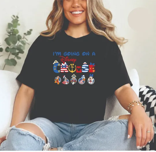 Discover Disney Cruise Shirt, Mickey and Friends Cruise 2026 T-shirt, I'm going on a
