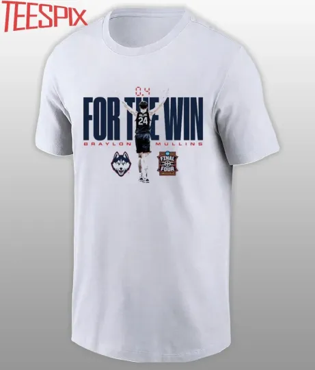 Discover Braylon Mullins Huskies 2026 NCAA Men’s Basketball Tournament Final Four Shirt