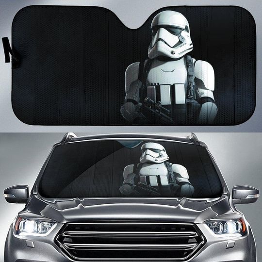 Discover Stormtrooper Car Sun Shade, Stormtrooper Car Shade, Disney Car Sunshade, Star Wars SunShade, Sun Visor Car