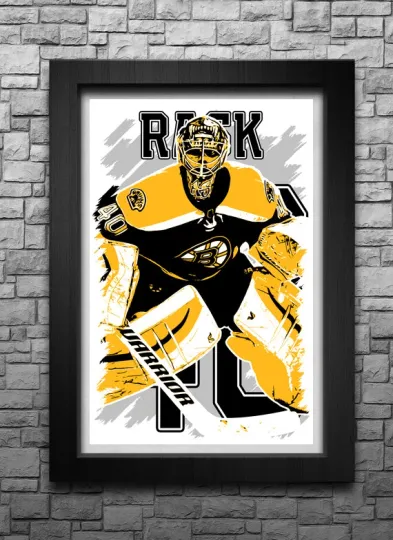 Discover TUUKKA RASK art print/poster BOSTON BRUINS FREE S&H! JERSEY B2G2