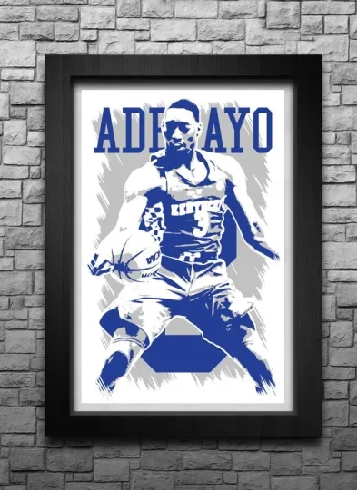 Discover BAM ADO art print/poster KENTUCKY WILDCATS FREE S&H! JERSEY B2G2