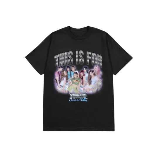 Discover Twice This Is For World Tour 2026 Merch With Photo On Graphic T-shirt