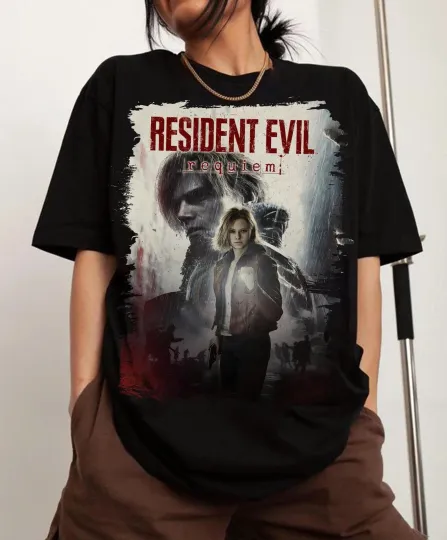 Discover Vintage Resident Evil Requiem 2026 T-shirt, Resident Evil 9