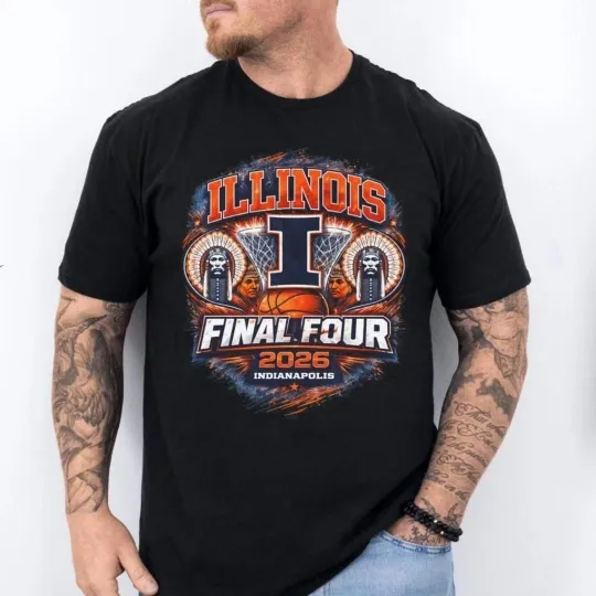 Discover Illinois Final Four 2026 T-Shirt, Illini Basketball Shirt