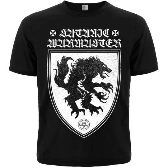 Discover Satanic Warmaster "Opferblut"  Black T-Shirt mayhem bathory