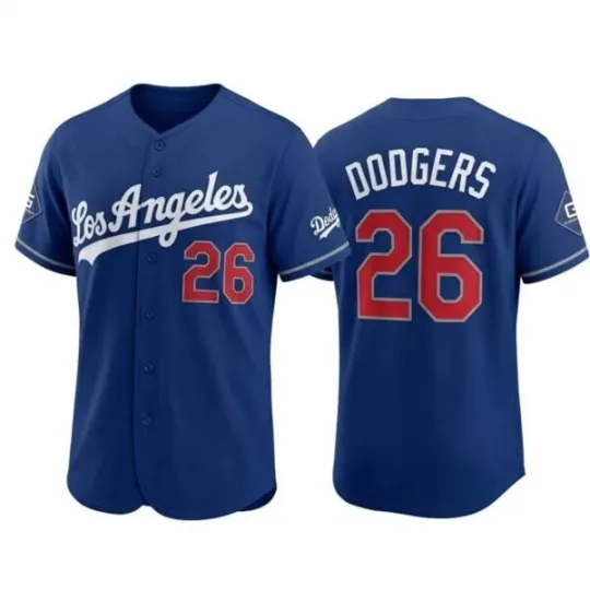 Discover 2026 Dodgers Alternate Uniform Blue Jersey