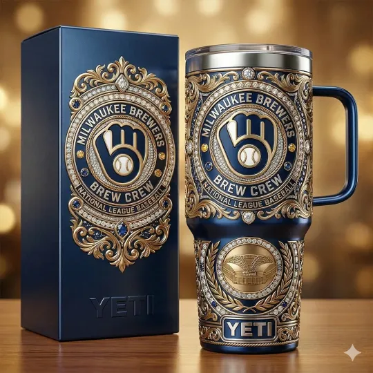 Discover (No Box) Brewerss Brew Crew Yeti Tumbler 2026 Limited Edition
