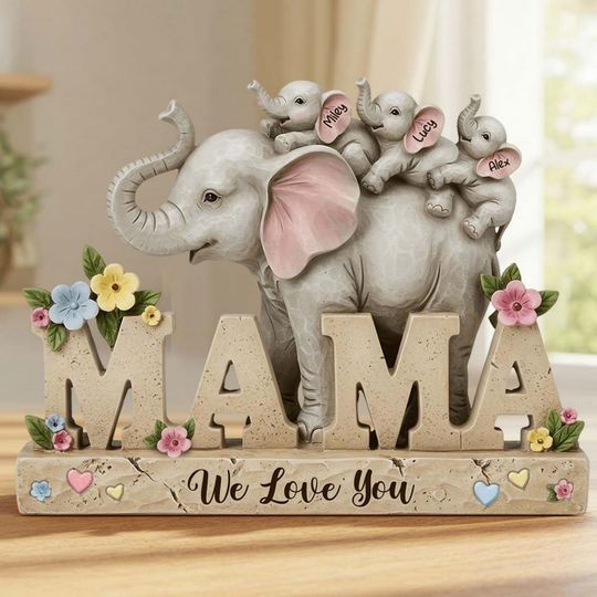 Discover We Love You - Personalized Mother Custom Shaped Acrylic Plaque