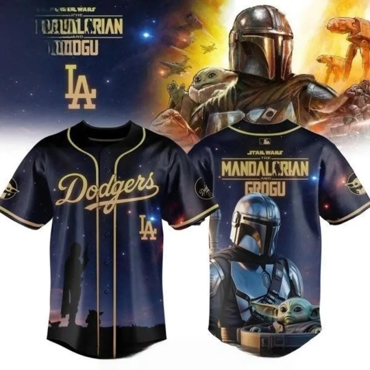 Discover Dodgerss The Mandalorian And Grogu 2026 Jersey