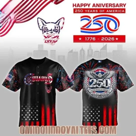Discover Chihuahuass x 250 Years USA Anniversary Jersey