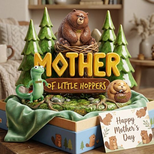 Discover Mother Of The Kids Shaped Acrylic Plaque - Personalized Gifts For Mother's Day Plaque