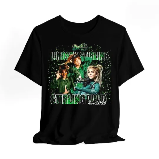 Discover Lindsey Stirling Duality Tour 2026 T Shirt