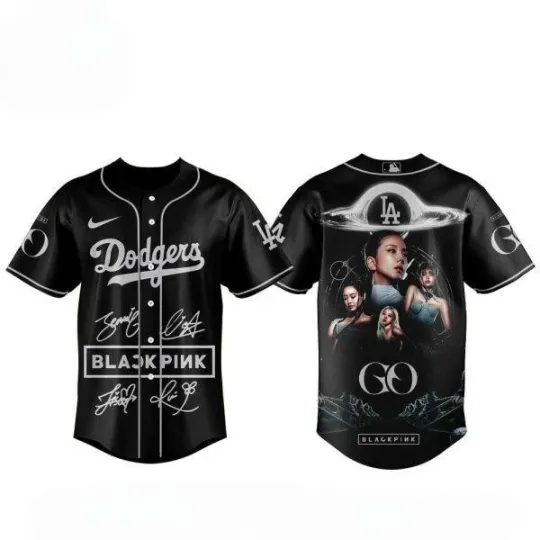 Discover Dodgerss x Blackpink GO MV 2026 Jersey