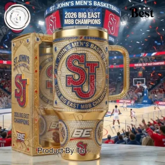 Discover (No Box) St John’s Red Storm Champions 2026 Tumbler