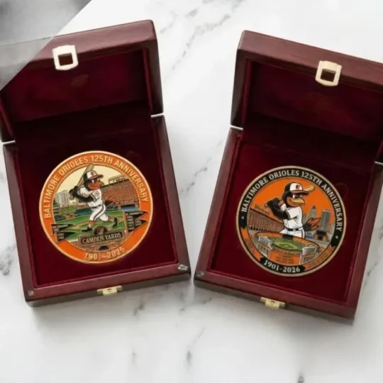 Discover Orioles 125Th Anniversary Commemorative Coin