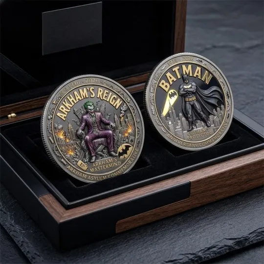 Discover Limited Edition Batman 87Th Anniversary Commemorative Coin 2026