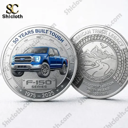 Discover Ford F-150 50th Anniversary Commemorative Coin