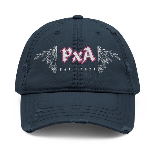 PXA Distressed Twill Dad Hat