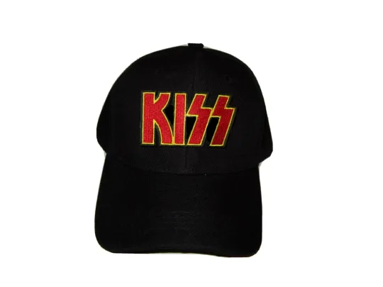 Discover KISS Music Band Embroidered Logo Baseball Cap Adjustable