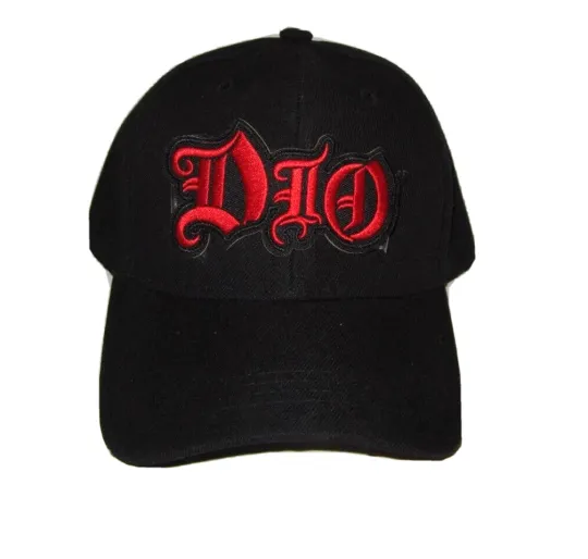 Discover DIO Music Band Embroidered Logo Baseball Cap Adjustable