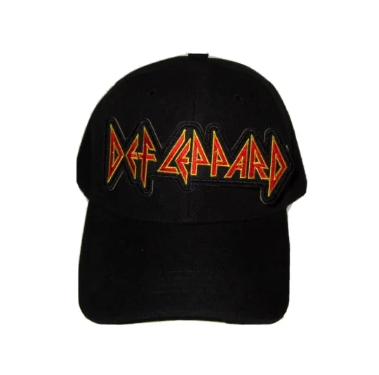 Discover DEF LEPPARD Embroidered Baseball Cap with Logo Adjustable Hat