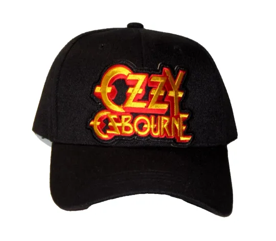 Ozzy Osbourne Music Band Logo Patch Adjustable Baseball Cap