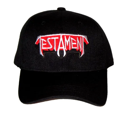 Discover TESTAMENT Music Band Embroidered Logo Baseball Cap
