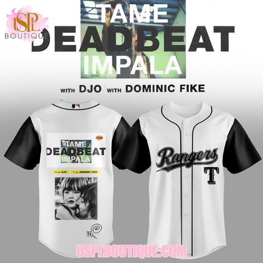 Texas Rangers x Tame Impala Deadbeat 2026 Jersey