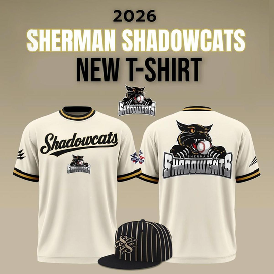 Discover Sherman Shadowcats 2026 New Season Shirt