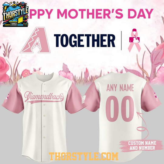 Arizonna Diamondbacks 2026 Mother’s Day Personalized Baseball Jersey