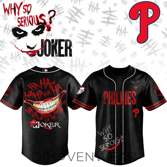 Philadelphia Phillies x Joker Game Night Jersey Limited Edition
