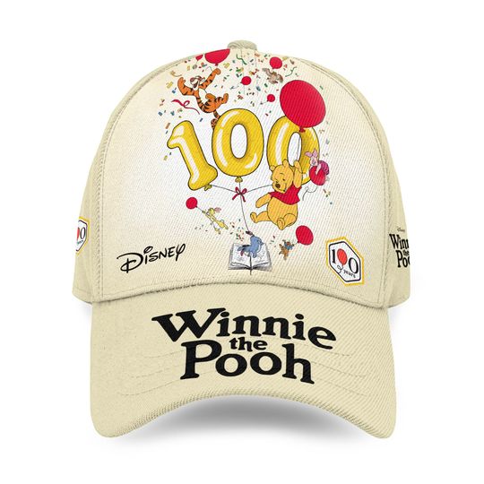 Pooh 100th Anniversary Baseball Cap
