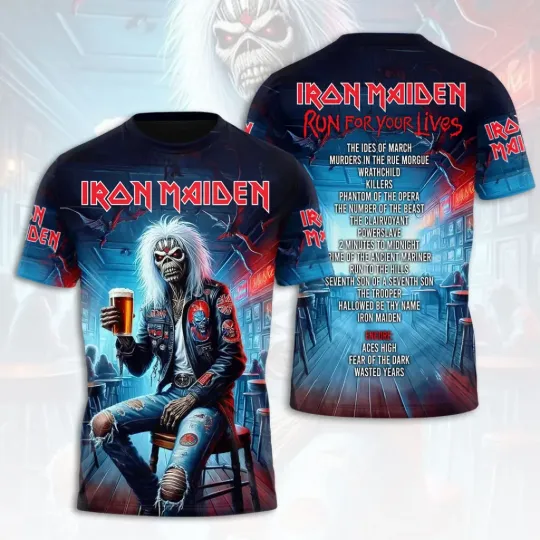 Discover Maiden 2026 World Tour 3D Apparel