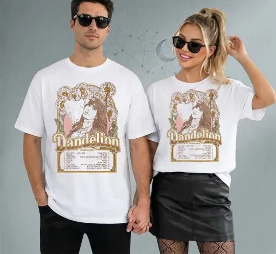 Discover Ella Langley Dandelion Tour 2026 Double Sided T-Shirt