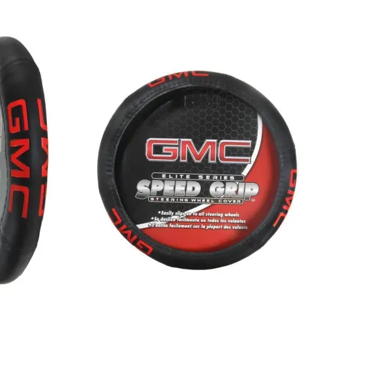 Discover GMC Red Logo Steering Wheel Cover