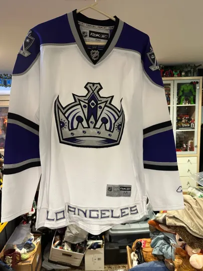 Discover Reebok  LA Kings Premier Hockey Jersey NHL  Size Medium Pre-Owned