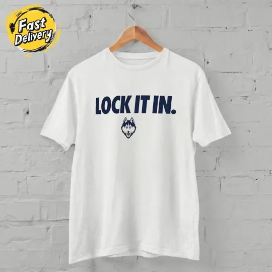 US SELLER - UConn Huskies Lock It In 2026 Unisex T-Shirt