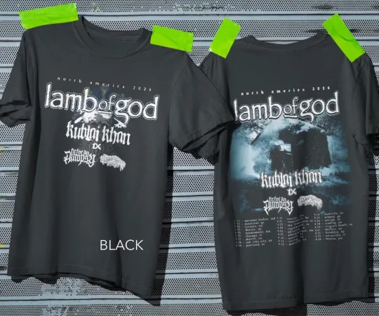 Discover Lamb of God Tour 2026 Unisex T-Shirt