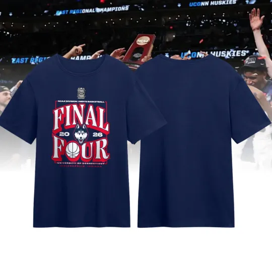 UConn Huskies 2026 NCAA Tournament March Final Four T-Shirt