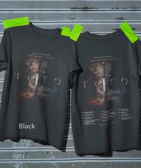 Discover Toto Band North America Tour 2026 T Shirt