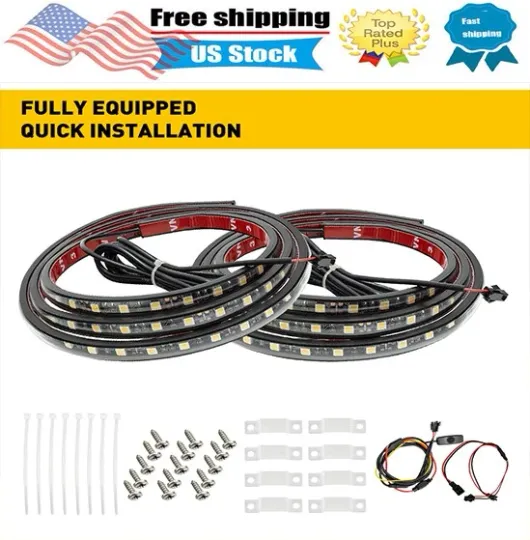 Discover 60" Truck Cargo Pickup Bed Light Bar LED Strip Lamp Fit For Ford F150 F250 F350